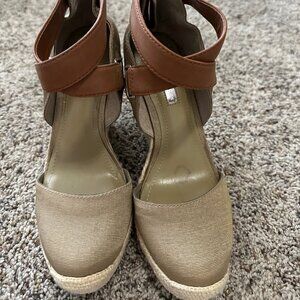 NEW BCBG Espadrille Wedge
